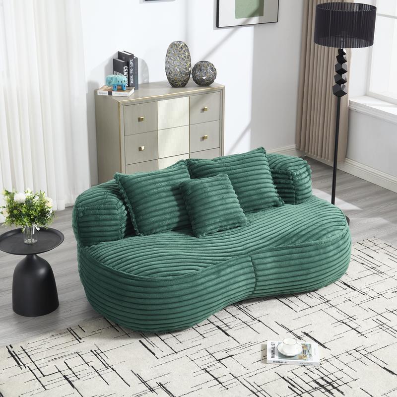 Ergonomic Bean Bag Sofa — Plush, Supportive &amp; Versatile