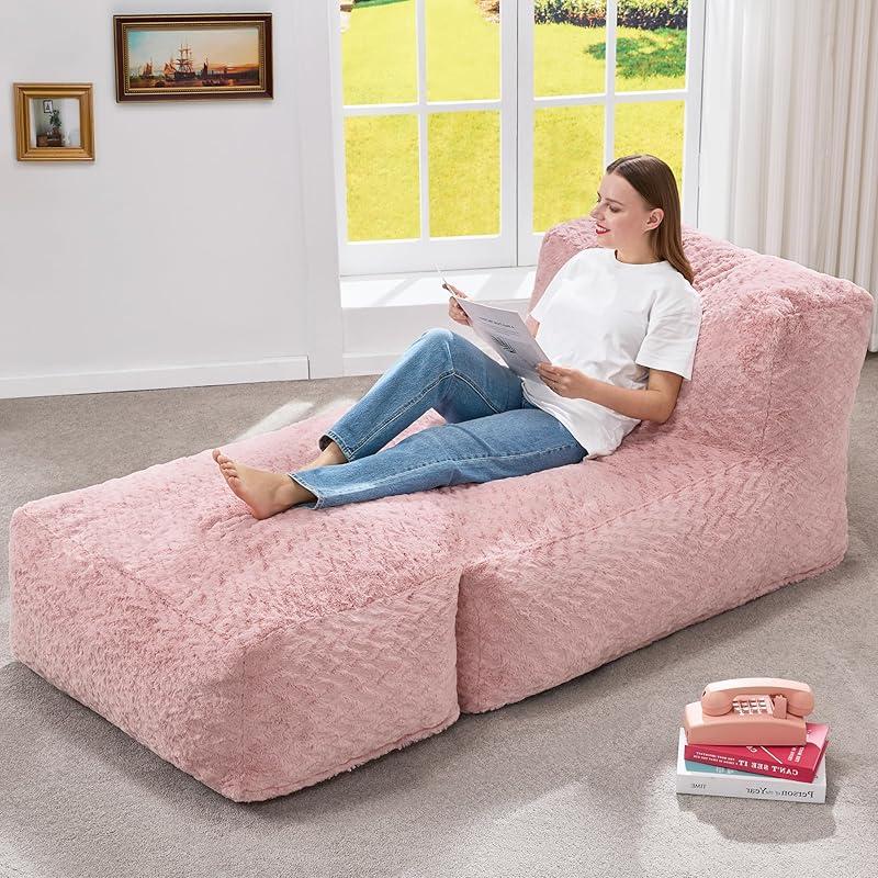 Big Bean Bag Lounger — Sink Into Cloud-Like Comfort