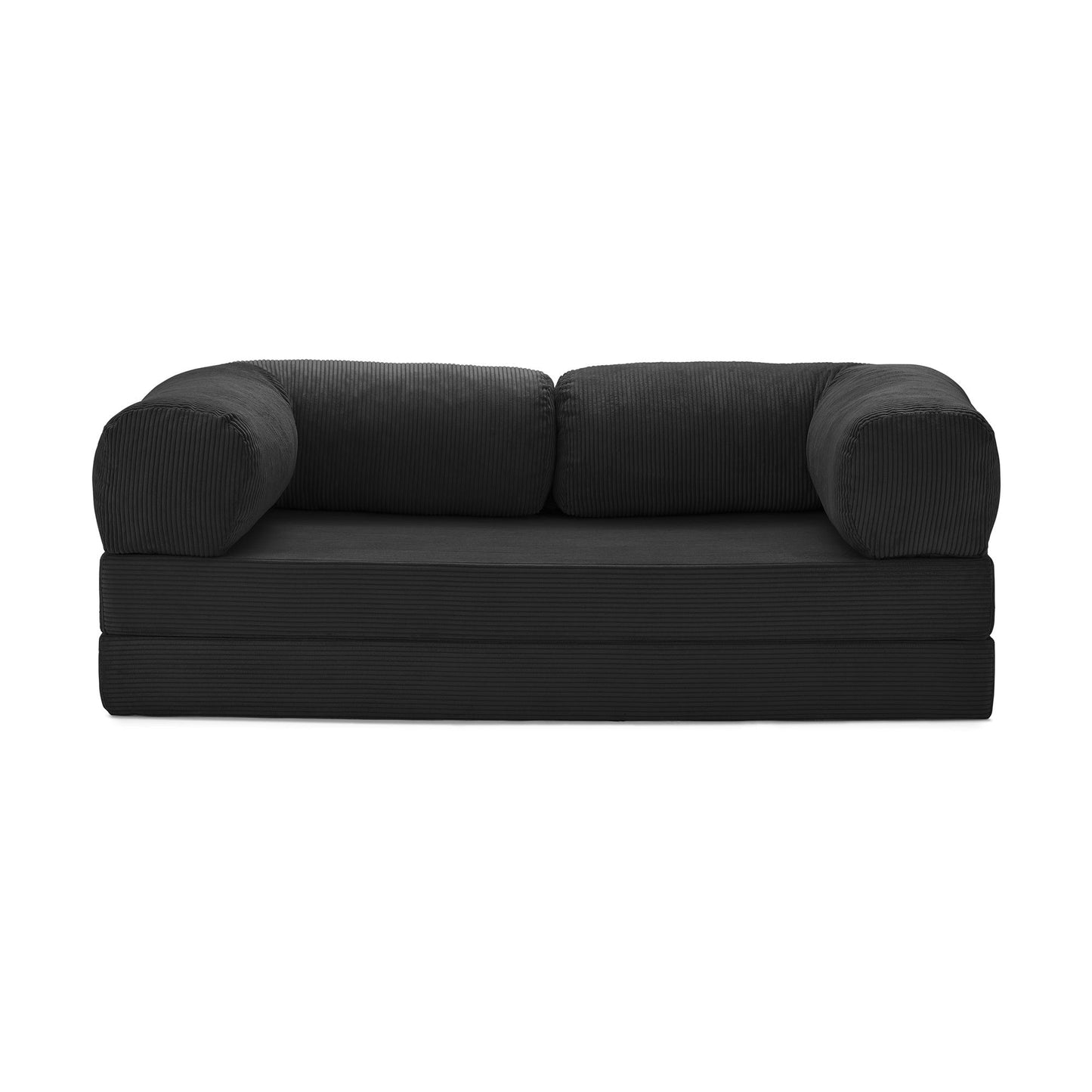 Versatile Corduroy Sofa — Relax, Sleep, Live in Style