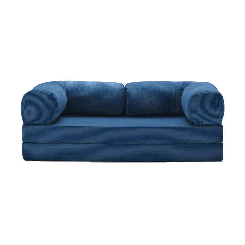 Versatile Corduroy Sofa — Relax, Sleep, Live in Style