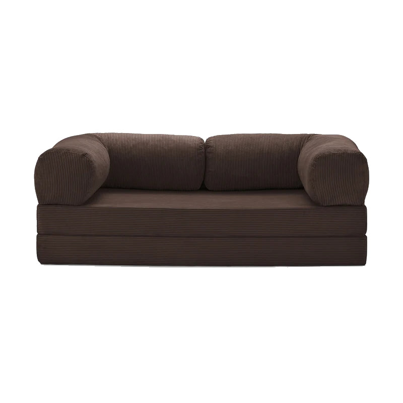 Versatile Corduroy Sofa — Relax, Sleep, Live in Style