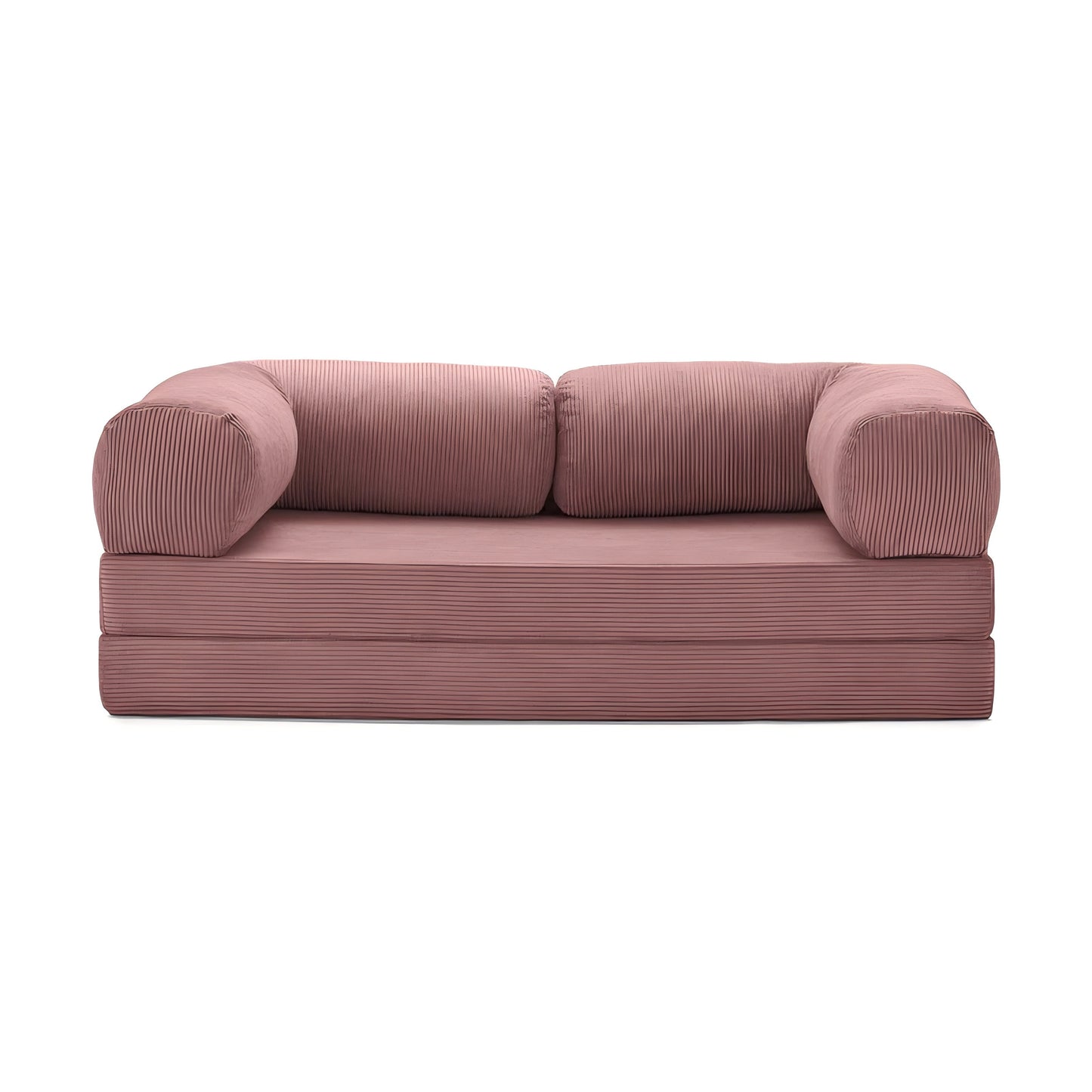 Versatile Corduroy Sofa — Relax, Sleep, Live in Style